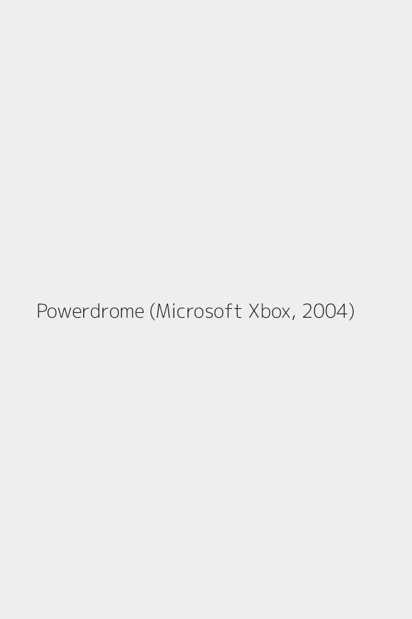 Powerdrome (Microsoft Xbox, 2004)