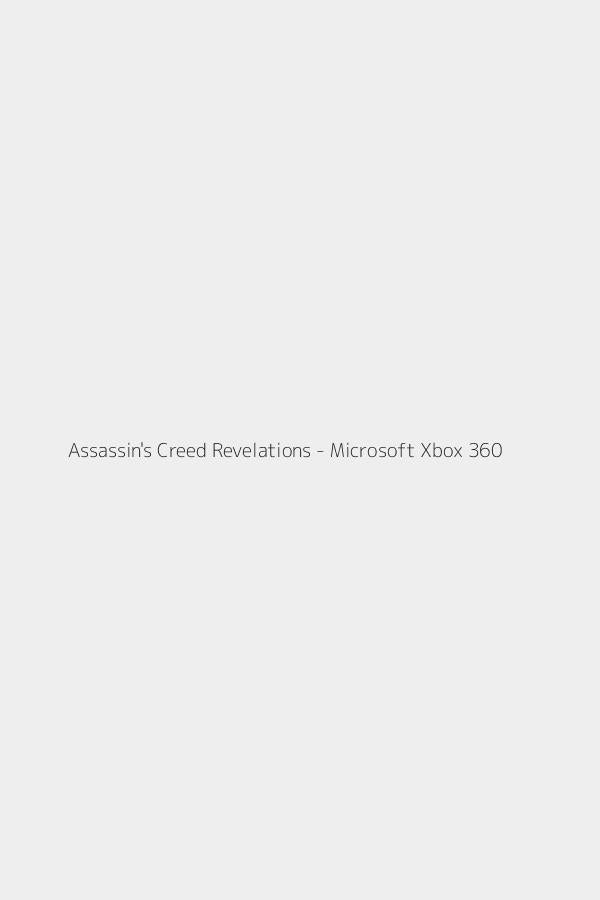 Assassin's Creed Revelations - Microsoft Xbox 360