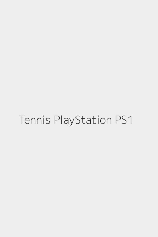 Tennis PlayStation PS1