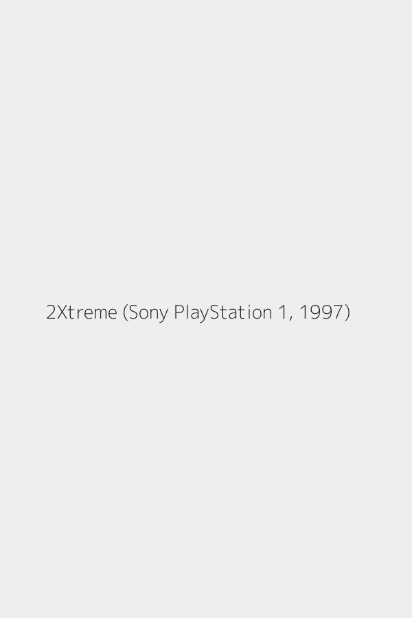 2Xtreme (Sony PlayStation 1, 1997)
