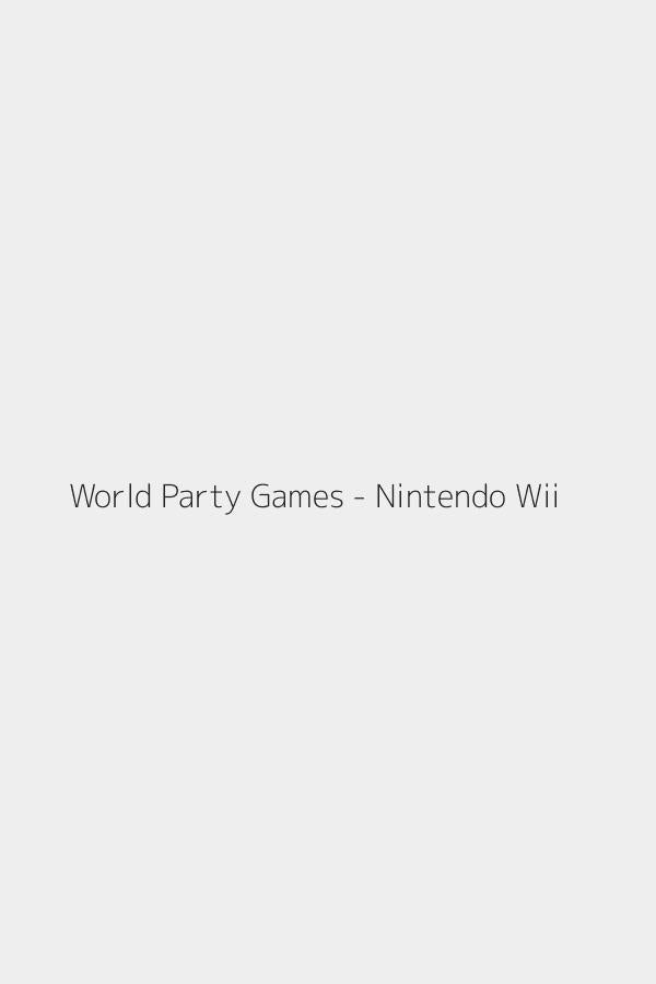 World Party Games - Nintendo Wii