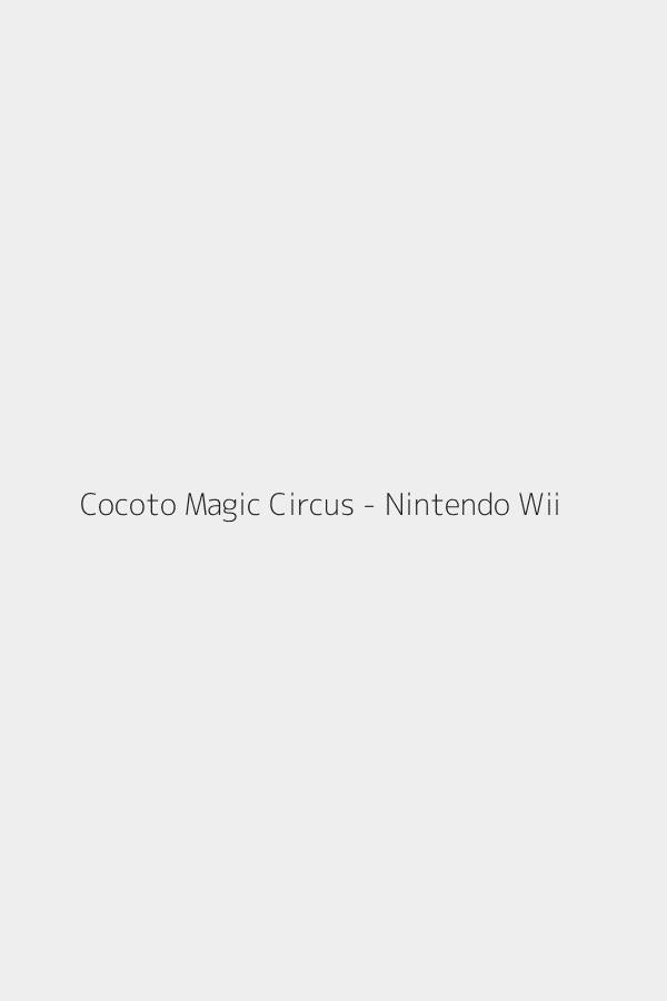 Cocoto Magic Circus - Nintendo Wii