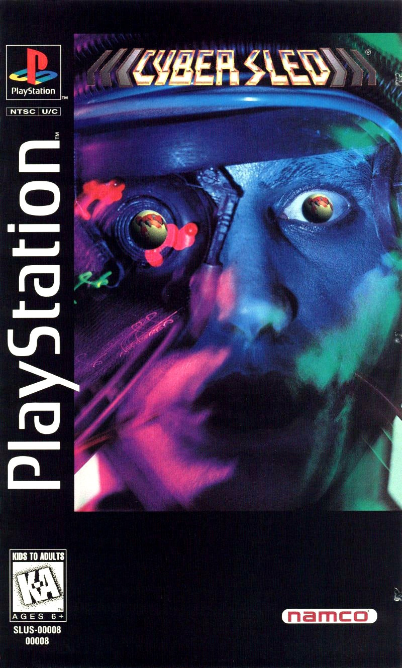 PS1 Cyber Sled (Sony Playstation 1) - DISC ONLY - Tested & Works