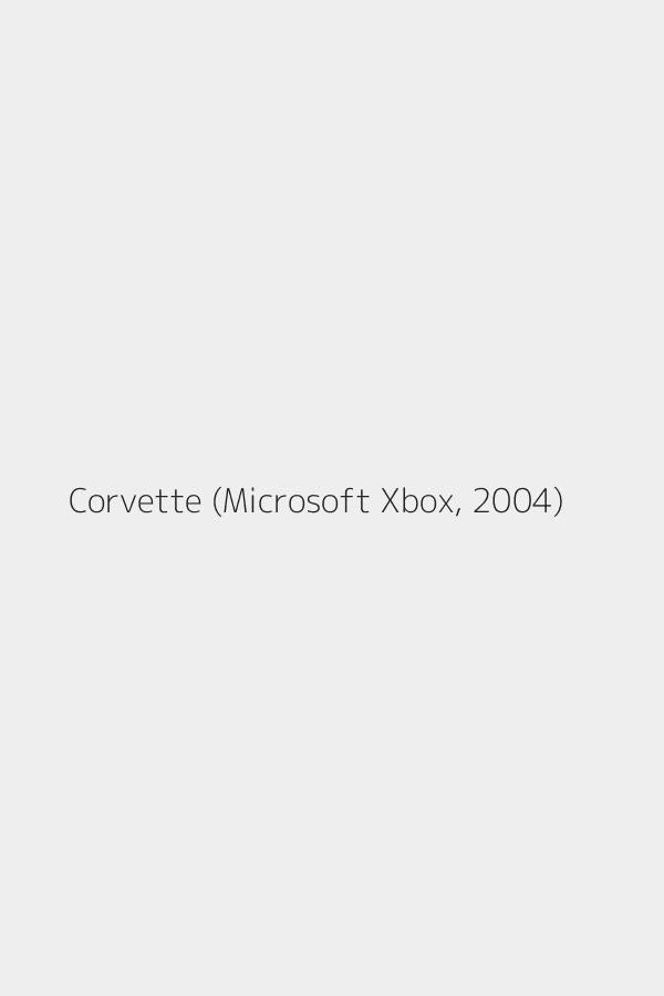 Corvette (Microsoft Xbox, 2004)