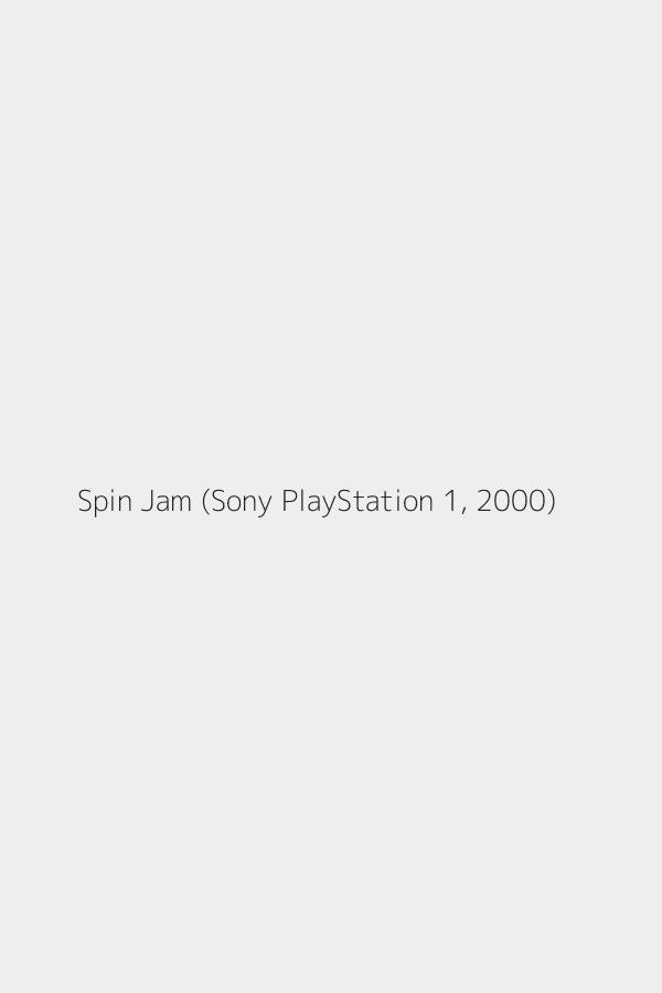 Spin Jam (Sony PlayStation 1, 2000)