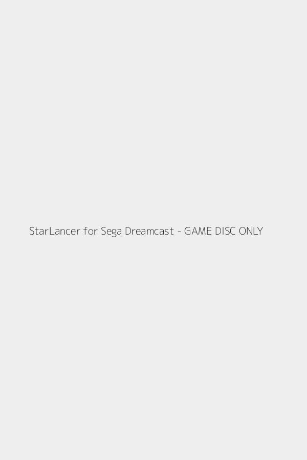 StarLancer for Sega Dreamcast - GAME DISC ONLY