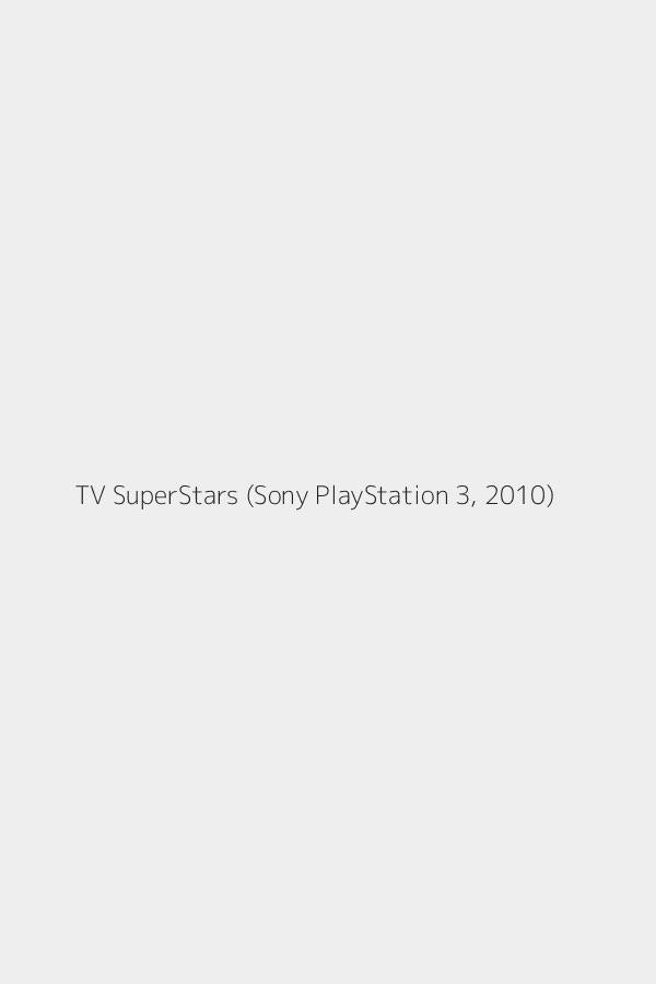 TV SuperStars (Sony PlayStation 3, 2010)