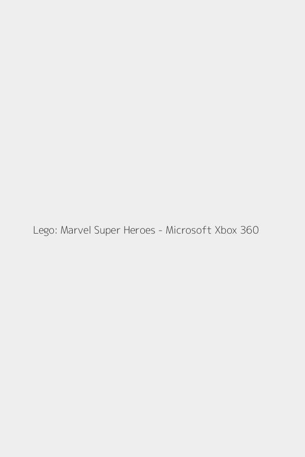 Lego: Marvel Super Heroes - Microsoft Xbox 360