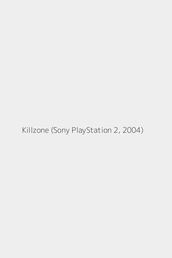 Killzone (Sony PlayStation 2, 2004)