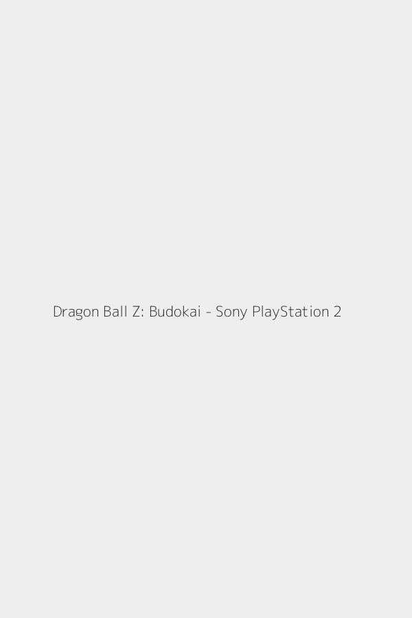 Dragon Ball Z: Budokai - Sony PlayStation 2