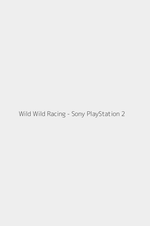 Wild Wild Racing - Sony PlayStation 2
