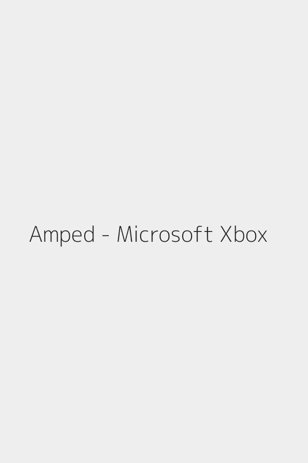 Amped - Microsoft Xbox