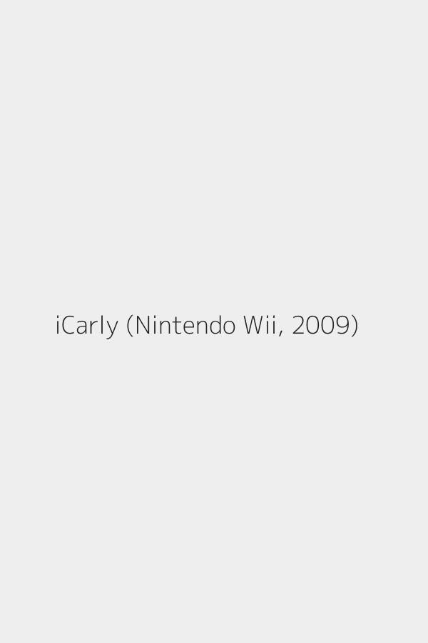 iCarly (Nintendo Wii, 2009)