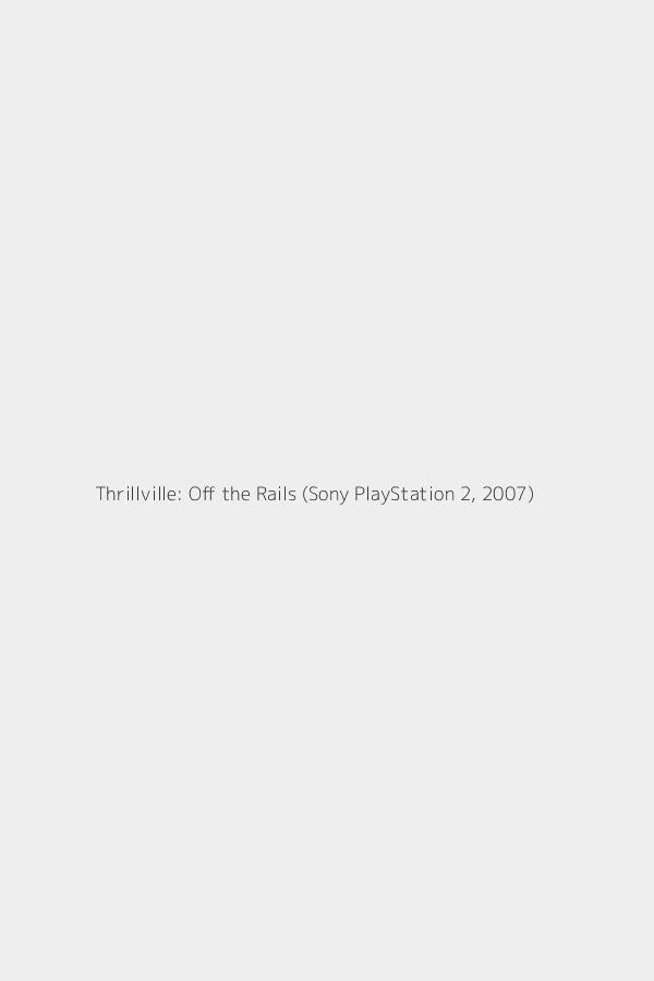 Thrillville: Off the Rails (Sony PlayStation 2, 2007)