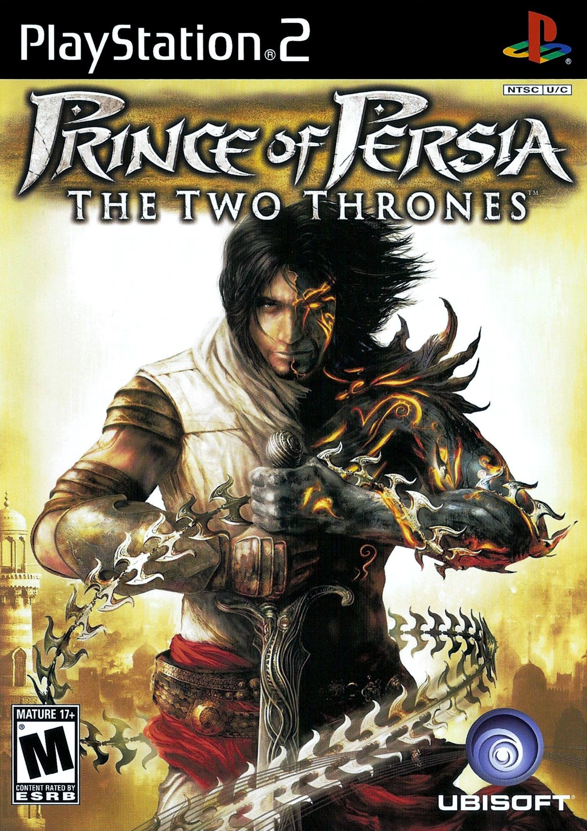 Prince of Persia : The Two Thrones - PS2 Sony PlayStation 2 game Disc Only M BL