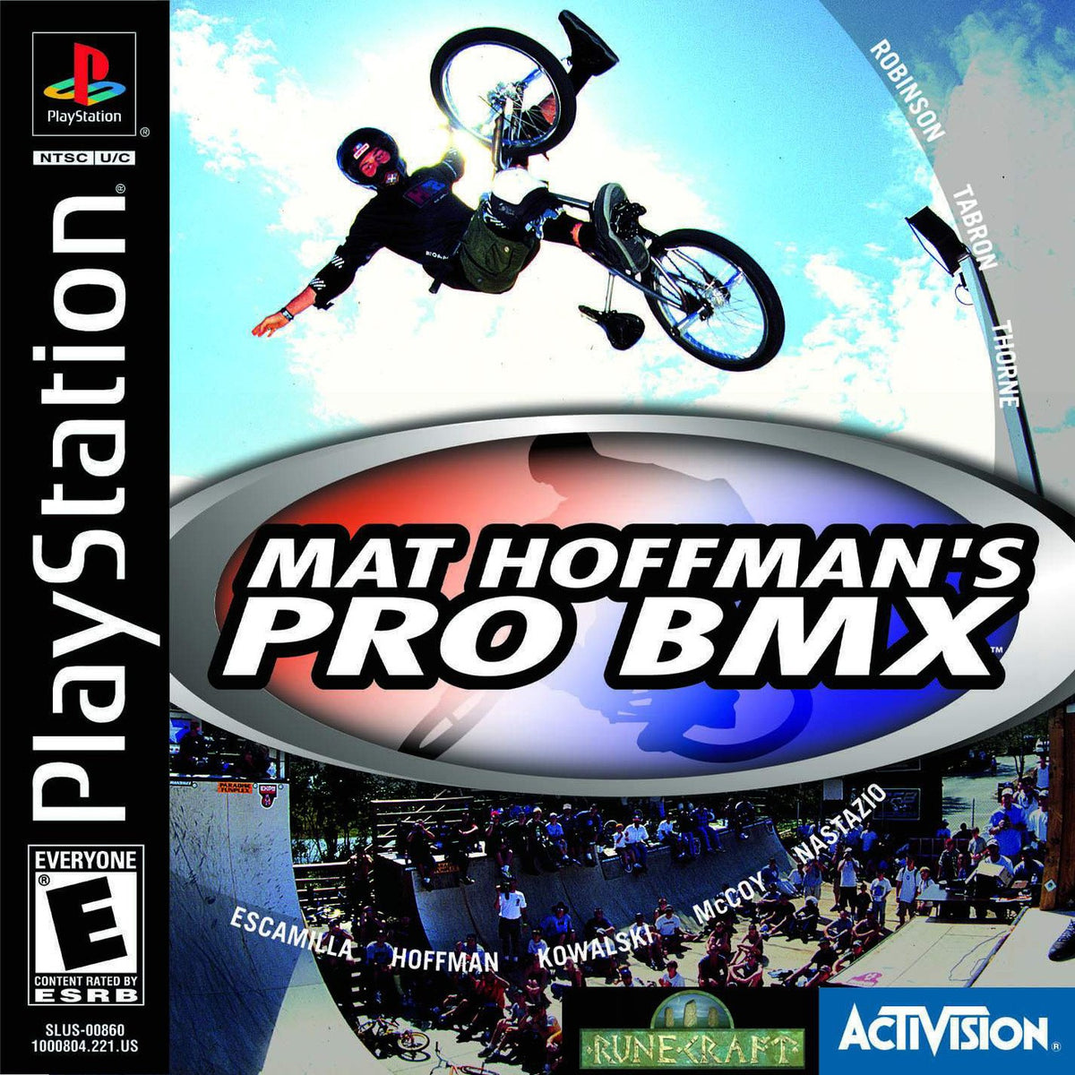 Playstation 1 PS1 MATT HOFFMAN'S PRO BMX 2001 Disc Only Preowned